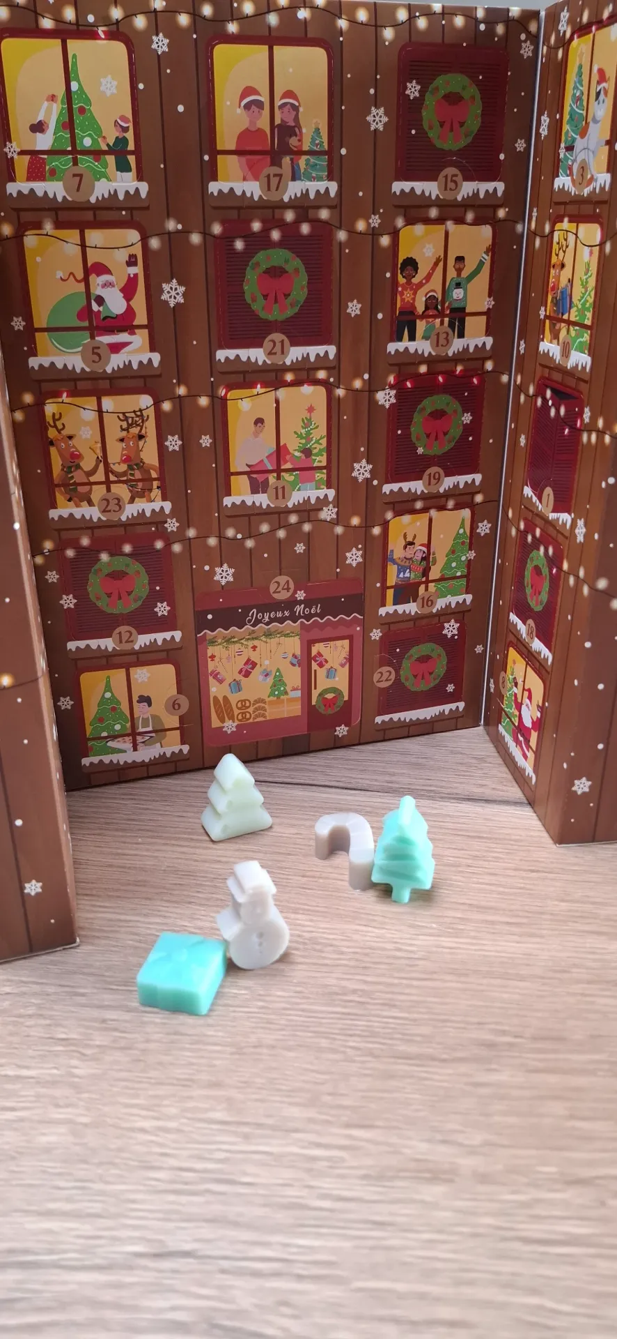 Calendrier de l'Avent — Fondants parfumés faits main